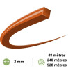 Fil débroussailleuse carré Husqvarna Opti Quadra - 3 mm modal atc