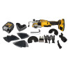 Outils multifonctions Multi-Cutter Dewalt DCS355D2-QW + 32 Accessoires Coffret T-STAK modal atc