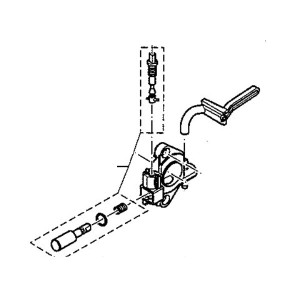 pompe à huile tronçonneuse Dolmar / Makita