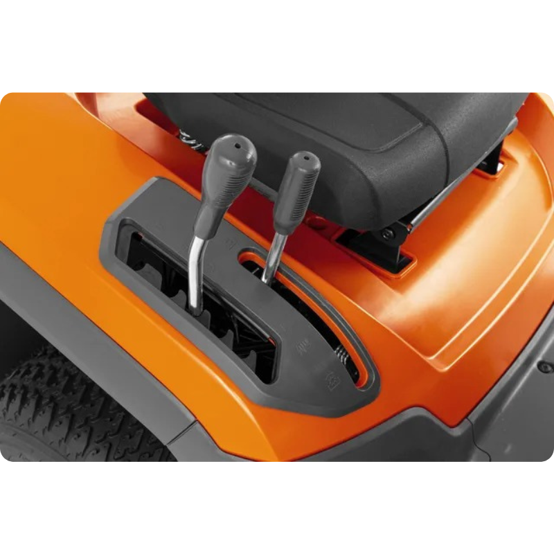 Tracteur tondeuse éjection latérale Husqvarna TS112 hydrostatique — free download