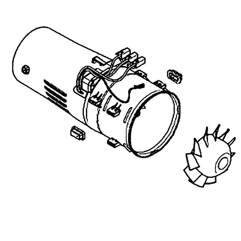 MOTOR ASSY KIT 325IB/525IB MAR Husqvarna 588009904