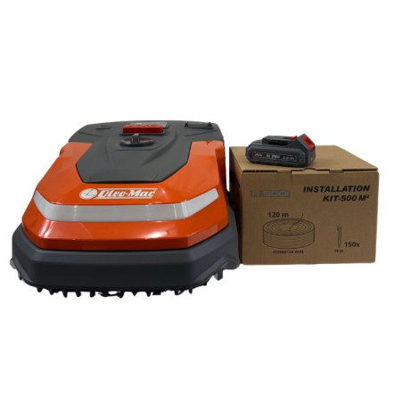 Robot tondeuse Oleo Mac R500i - Jusqu'à 500m²