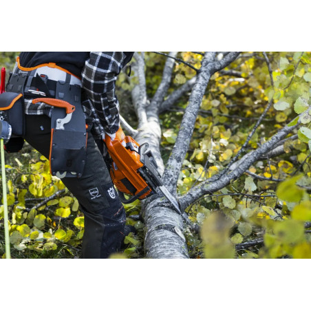 Tronçonneuse Husqvarna 445S, guide chaine 38cm, moteur 50,2cm3