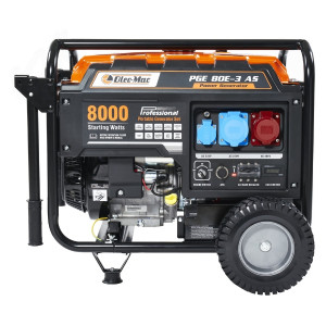 Groupe électrogène AVR triphasé 6000w Oleo Mac OM PGE 80E-3 DCS