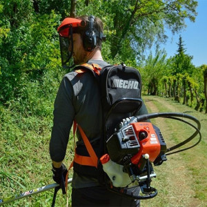 Débroussailleuse à dos thermique Echo RM520ES - (tête à fil, couteau, poignée) moteur 50.2cm³