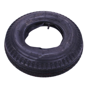 Pneu de Tracteur Tondeuse Universel 4.00-8 + Chambre à Air V-47