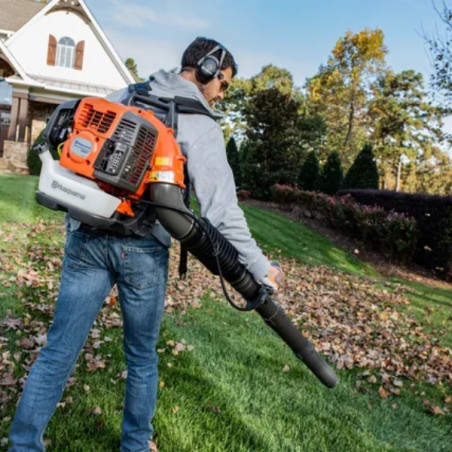 Souffleur à dos thermique Husqvarna 580BTS, grosse puissance 75,6 cm³