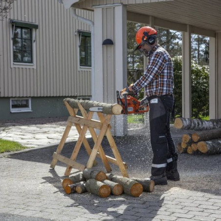 Tronçonneuse Husqvarna 120 Mark II, guide chaine 35cm , moteur 38cm³