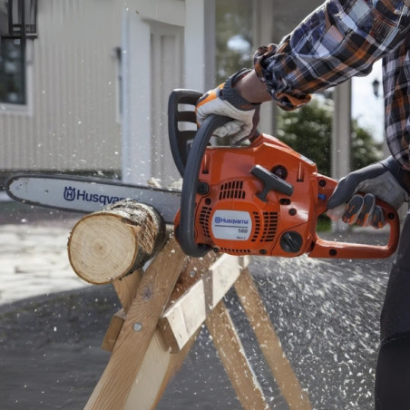 Tronçonneuse Husqvarna 120 Mark II, guide chaine 35cm , moteur 38cm³