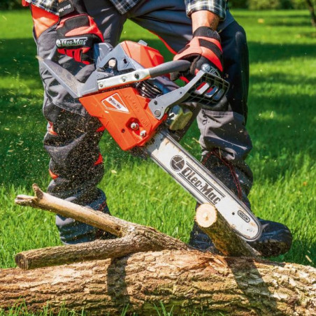 Tronçonneuse Oleo Mac GSH400 thermique coupe 35cm et moteur 38.9cm3