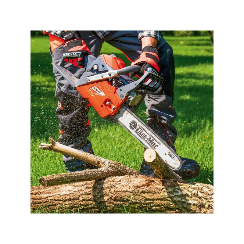 Tronçonneuse Oleo Mac GSH400 thermique coupe 35cm et moteur 38.9cm3