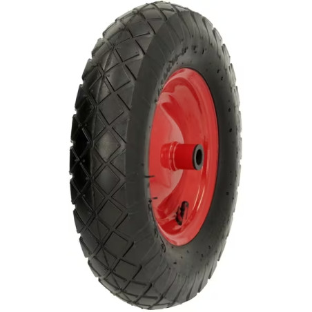 Roue pneumatique 4.00x8 Universel pour brouette