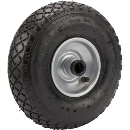 Roue avec pneu à crampons 3.00-4 Tente pour brouette 150kg