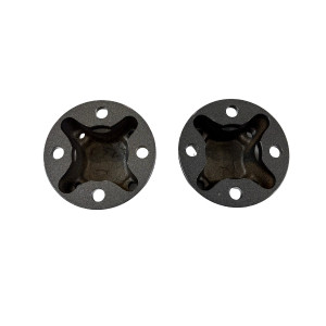 Paire de moyeux de roue fixe 50 mm, pour motoculteur STAUB