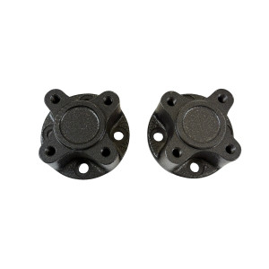 Paire de moyeux de roue fixe 50 mm, pour motoculteur STAUB