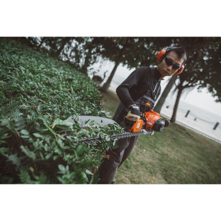 Taille haie thermique Echo HCS3810ES simple lame 83cm coupe 21.2cm³