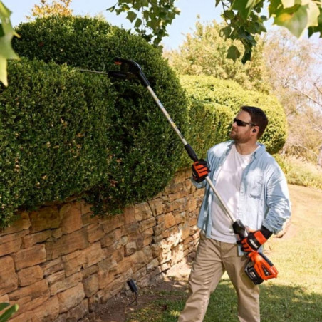 Taille-haie sur perche à batterie Echo DCHCA310, coupe 49cm
