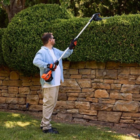 Taille-haie sur perche à batterie Echo DCHCA310, coupe 49cm