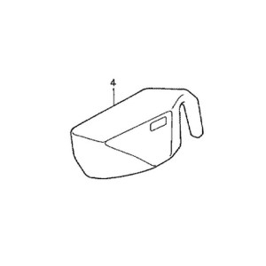 Bouchon mulching tondeuse Honda HRB475, HRB476C