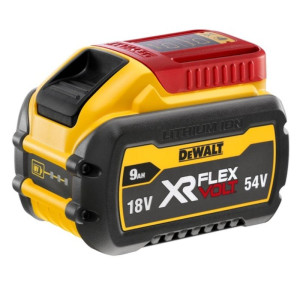 Batterie Dewalt Flexvolt 18V/54V 9Ah, compatible avec outils DEWALT XR 18V