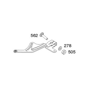 Levier régulateur moteur Briggs et Stratton 798465