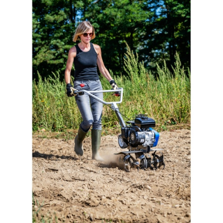 Motobineuse Staub Maxibeche K, largeur de travail  22 à 45 cm, moteur 80 cm3