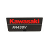 Étiquette Autocollante Moteur Kawasaki FH430V - 560800737 modal atc