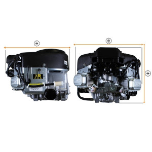 Moteur Autoportée Briggs & Stratton Bi-Cylindre 656cc