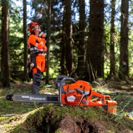 Tronçonneuse thermique Husqvarna 592XP - coupe 60 cm, moteur 92,7 cm3