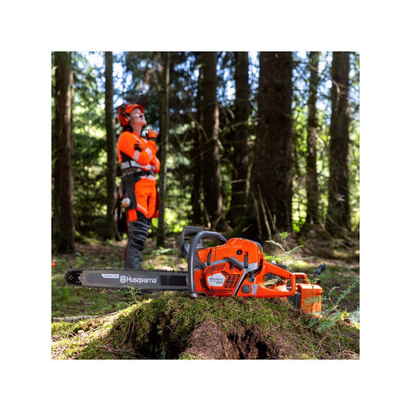 Tronçonneuse thermique Husqvarna 592XP - coupe 60 cm, moteur 92,7 cm3