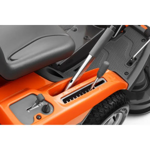 Autoportée coupe frontale rider Husqvarna R214TC Comfort Edition - coupe 103 cm