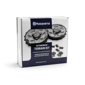 Kit Roues jardin en pentes Robot tondeuse Husqvarna Aspire R6V, 308V et 312V