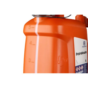 Bidon double Husqvarna essence huile 5l+2.5l avec porte-outils