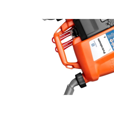 Bidon double Husqvarna essence huile 5l+2.5l avec porte-outils