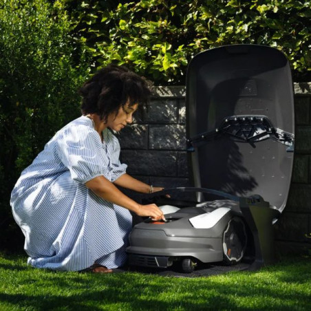 Abri Robot Tondeuse Husqvarna Taille L Automower 435X, 520 à 580 EPOS