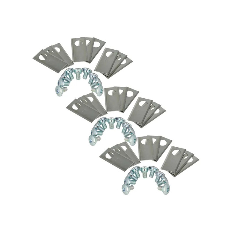 Jeu de 27 lames robot tondeuse Honda compatible Miimo 500, 310, 3000, 520
