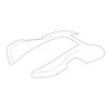 Capot supérieur robot tondeuse Husqvarna 548602001 modal atc