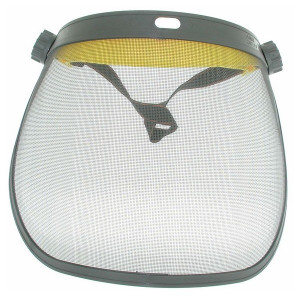 Visiere protection grillagée avec sangle