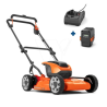 Tondeuse mulching Husqvarna LB144i | Pack (Batterie + Chargeur) - coupe 44 cm modal atc