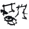 Kit charrue motobineuse Staub série 2000 et 3000 modal atc