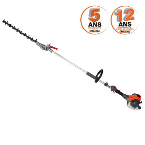 Taille-haie sur perche Oleo-Mac BC241HCL, Longueur coupe utile : 3.50m