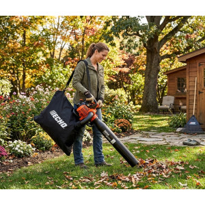 Aspirateur Souffleur Portatif Echo ES255ES, souffler, aspirer et broyer