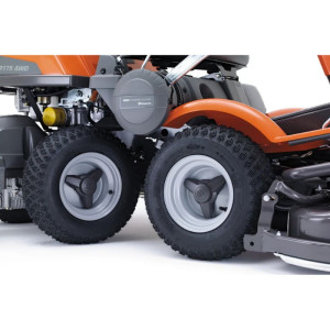 Autoportée Rider Husqvarna R214C coupe frontale - coupe 94 cm
