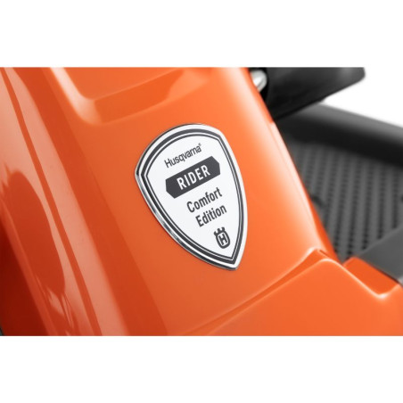 Autoportée Rider Husqvarna R214C coupe frontale - coupe 94 cm