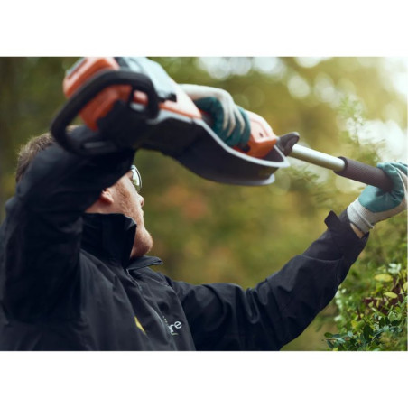 Taille-haie sur perche à batterie Husqvarna 520iHE3 nu, jusqu'à 3.5m, Tête orientable