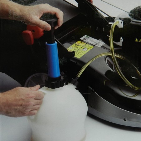 Vidangeur pour tondeuse, autoportée