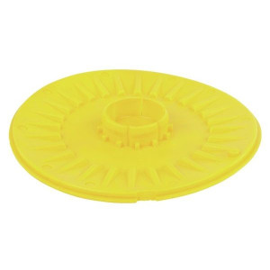 YELLOW HUB CAP D170