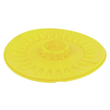 YELLOW HUB CAP D170