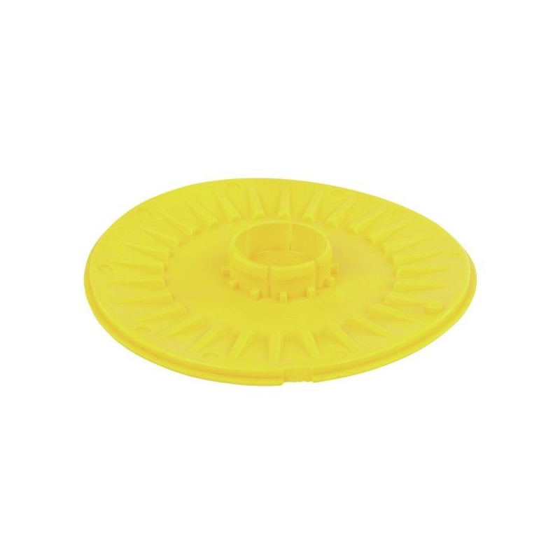 YELLOW HUB CAP D170