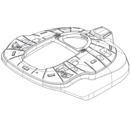 Corps de tondeuse robot Gardena